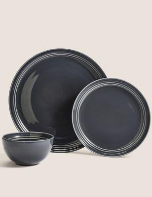 12 Piece Marlowe Dinner Set | M&S Collection | M&S