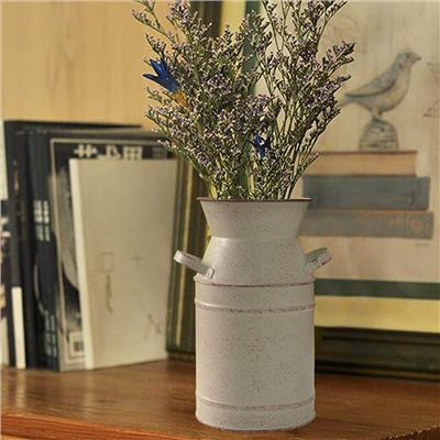 Metal French Style Vase for Bathroom Kitchen Wedding Table