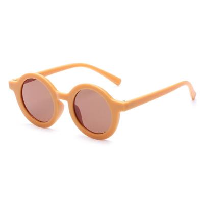 Sugar   Maple - Vintage Round Matte Sunglasses