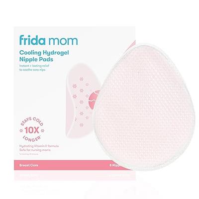 Amazon.com : Frida Mom Nursing Pads, Cooling Hydrogel Nipple Pads for Hydration and Soothing Sore Nipples, Breastfeeding Essentials, 8ct : Baby