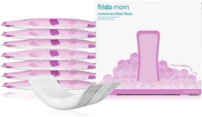 Amazon.com: Frida Mom 2-in-1 Postpartum Pads, Absorbent Perineal Ice Maxi Pads, Instant Cold Therapy Packs and Maternity Pad in One : Health & Househo