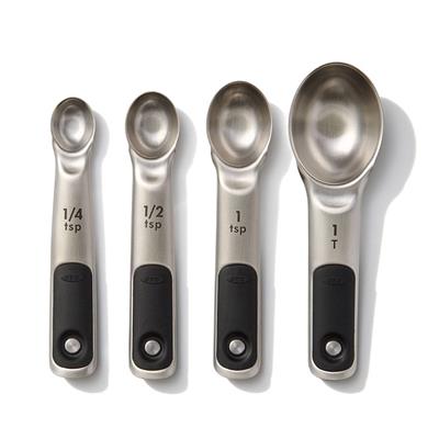 OXO Good Grip 4-Piece Stainless Steel Measuring Spoon Set - House