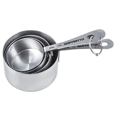 Soffritto A Series Stainless Steel Measuring Cup - Set of 4 - House
