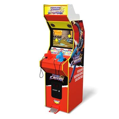 Arcade1Up TIME Crisis Arcade Machine for Home, 5ft 10in Tall Stand-up Cabinet, 4 Classic Games, and 17-inch Screen