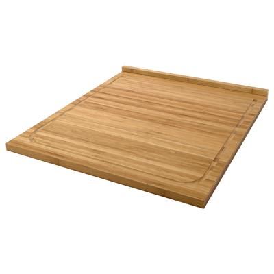 LÄMPLIG cutting board, bamboo, 20 ¾x18 - IKEA