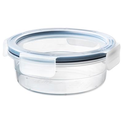 IKEA 365  food container with lid, round/plastic, 450 ml - IKEA