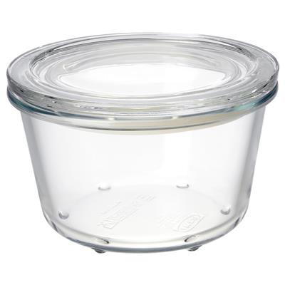 IKEA 365  food container with lid, glass, 600 ml - IKEA