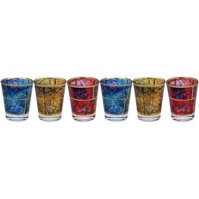 Set Of 6 Marc Chagalls Windows Series Wine Cups