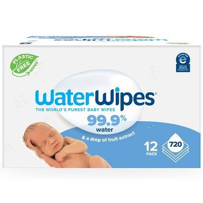 Waterwipes Plastic-free Original Unscented 99.9% Water Based Baby Wipes - 720ct : Target
