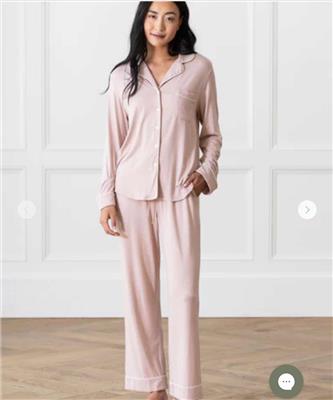 Womens Long Sleeve Bamboo Pajama Set | Cozy Earth