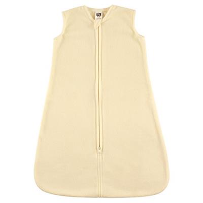 Hudson Baby Unisex Baby Plush Sleeping Bag, Sack, Blanket, Solid Cream Fleece, 0-6 Months