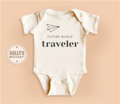 Future World Traveler OnesieÂ®, Traveler Baby Bodysuit