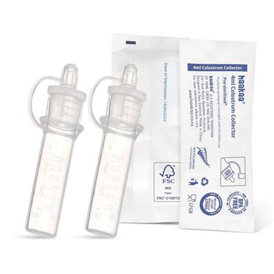 Haakaa Pre-Sterilized Silicone Colostrum Collector 2 pc | motherswork Singapore – Motherswork