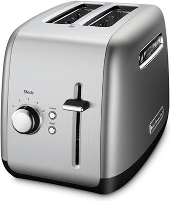 Amazon.com: KitchenAid KMT2115 Toaster for Bagel 2 Slice, Silver: Home & Kitchen