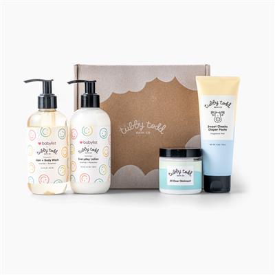 Tubby Todd Tubby Todd x Babylist Babys First Year Skincare Gift Set | Babylist Shop