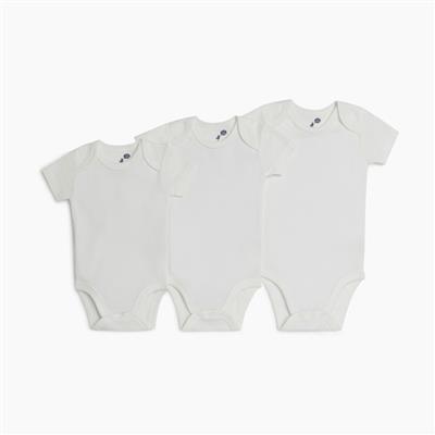 Small Story Grow With Me Short Sleeve Bodysuits (10 Pack) - White, Os | Babylist Shop