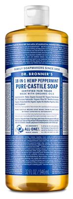 Dr. Bronners Magic Soap - Castile Liquid - Baby Unscented - 32 oz - Walmart.com