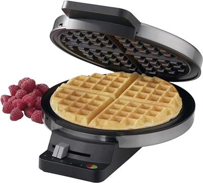Amazon.com: Cuisinart WMR-CAP2 Round Classic Waffle Maker, Brushed Stainless,Silver: Electric Waffle Irons: Home & Kitchen