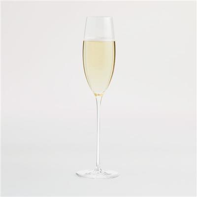 Camille Long-Stem Champagne Glass   Reviews | Crate & Barrel
