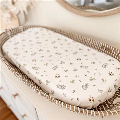 Snuggly Jacks Bassinet Fitted Sheet Eucalypt Fall | Perth | Babyroad