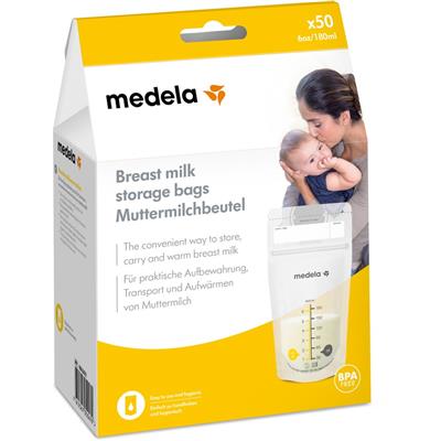 Medela Breast Milk Storage Bags 50 Pack | BIG W