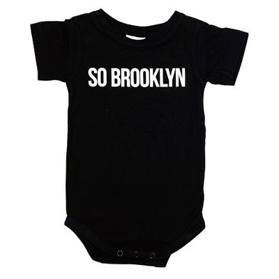 So Brooklyn Onesie (Black) – Little Giants