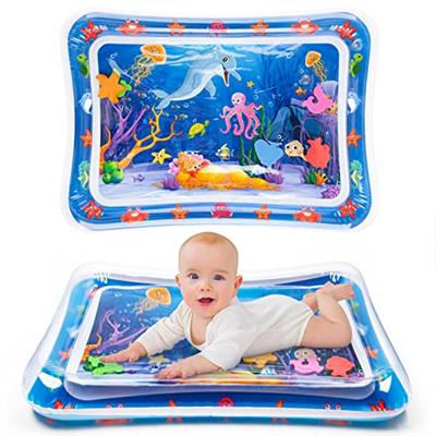Tummy Time Water Mat 丨Water Play Mat for Babies Inflatable Tummy Time Water Play Mat for Infants and Toddlers 3 to 12 Months Promote Development Toys