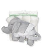 Medium grey Baby 4 Pack Face Washers With Toy | Best&Less™ Online