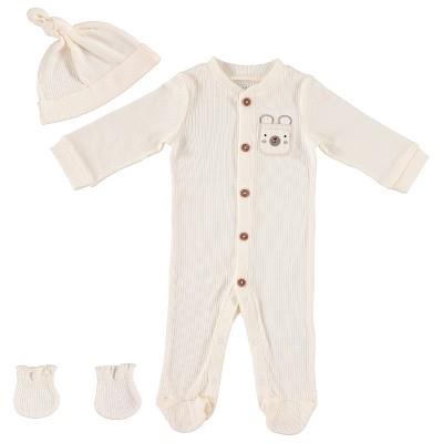 Baby Gear Baby Gear Baby Boy Clothes Matching Hat And Mittens Pajama Set For Sleep And Play : Target