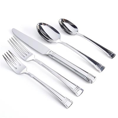 Gibson Cordell 20 Piece Flatware Set Service for 4