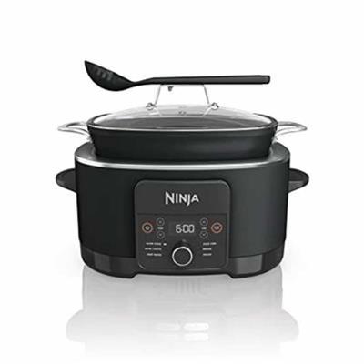 Ninja MC1010 Foodi PossibleCooker PLUS - Sous Vide & Proof 6-in-1 Multi-Cooker, with 8.5 Quarts, Slow Cooker, Dutch Oven & More, Glass Lid & Integrate