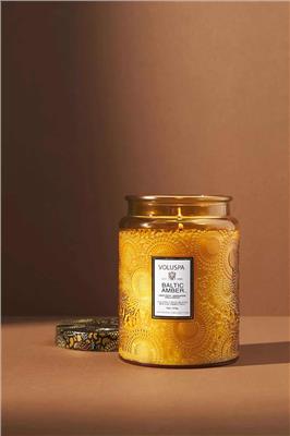 Voluspa Japonica Baltic Amber Glass Jar Candle​
| Anthropologie