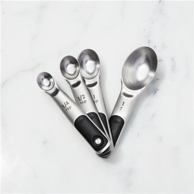 OXO Magnetic Measuring Spoons, Set of 4   Reviews | Crate & Barrel