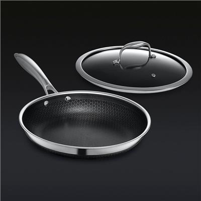 10 Hybrid Frying Pan | HexClad Cookware
