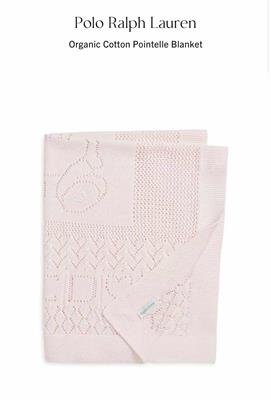 Polo Ralph Lauren Organic Cotton Pointelle Blanket | Saks Fifth Avenue