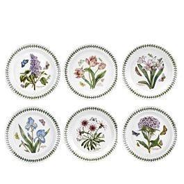 Portmeirion Botanic Garden Plate Set Of 6 | Robert Dyas