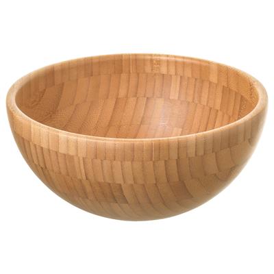 BLANDA MATT Serving bowl, bamboo, Height: 4 Diameter: 8 - IKEA