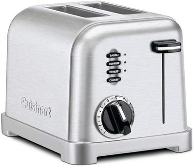 Amazon.com: Cuisinart CPT-160 Metal Classic 2-Slice Toaster, Brushed Stainless: Home & Kitchen