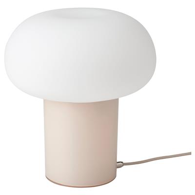 DEJSA table lamp, beige/opal glass, 11 - IKEA