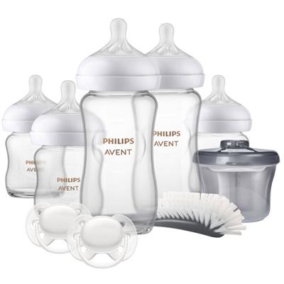 Philips Avent Natural Newborn Glass Bottle Starter Set, SCD858/00 | Babies R Us Canada