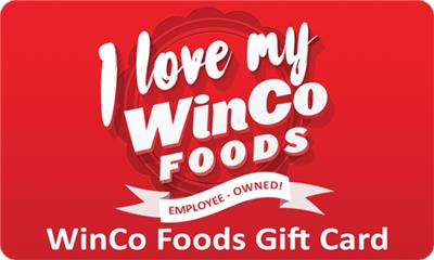WinCo | Plastic Gift Card | Choose Design
