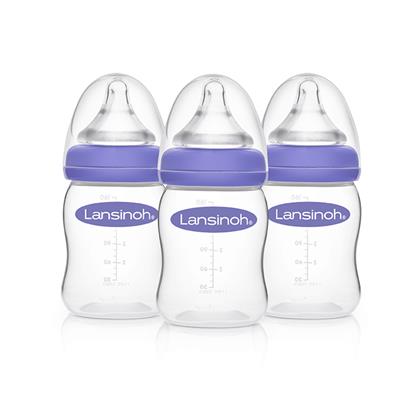 Lansinoh Baby Bottles for Breastfeeding Babies, 5 Ounces, 3 Count - Walmart.com