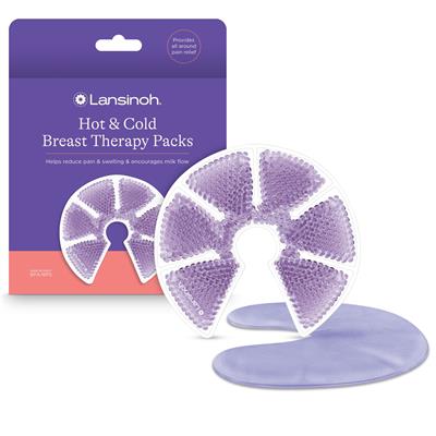 Lansinoh Hot & Cold Breast Therapy Packs with Covers, 2 Pack - Walmart.com