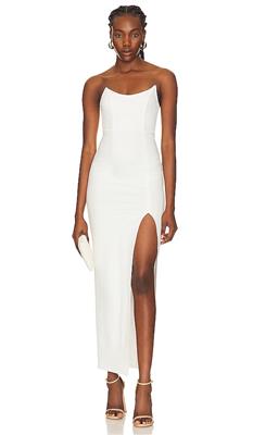superdown Ryleigh Strapless Maxi Dress in White | REVOLVE