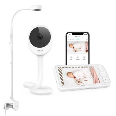 Baby Monitor with Camera and Audio, Netvue Peekababy 1080P HD 5 Video Monitors Security Cameras - Walmart.com