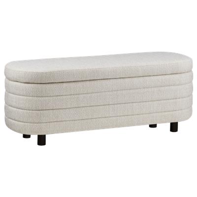 Fabric Ottoman with Storage – Bouclair