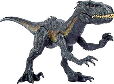 Mattel Jurassic World: Fallen Kingdom Dinosaur Toy, Super Colossal Indoraptor Action Figure, Can Swallow Mini Figures, 3 ft Long