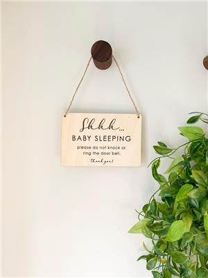 Please Do Not Knock or Ring the Door Bell / Baby Sleeping Sign / Please Dont Ring the Door Bell Sign - Etsy