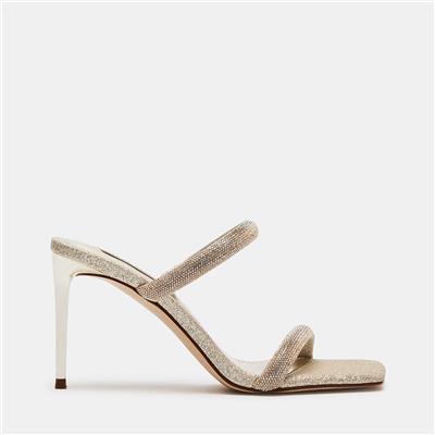 PAULEEN Gold Square Toe Stiletto Heels | Womens Designer Heels – Steve Madden Canada