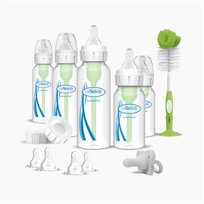 Dr. Browns Options  Newborn Starter Gift Set - Clear/Blue | Babylist Shop